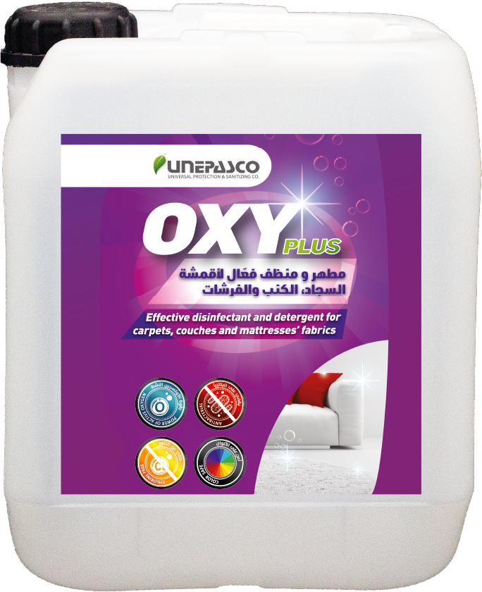 OxyPlus Disinfectant & Cleaner for Fabrics, Carpets, Sofas and Mattresses 10L