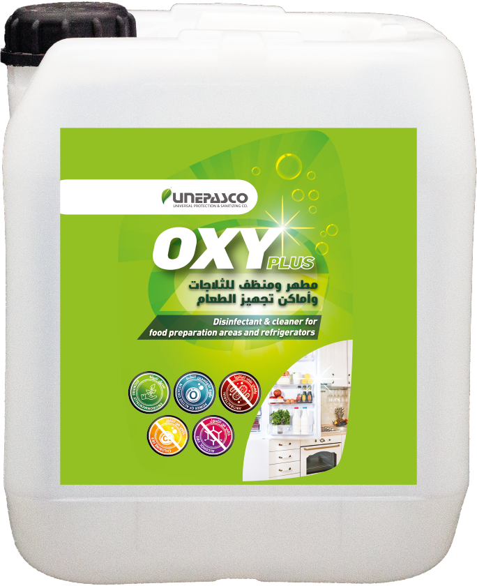 OxyPlus Food Preparation Areas and Refrigerators Disinfectant and Cleanser 10L